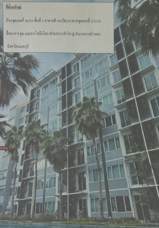 Condominium Nonthaburi Bang Bua Thong Bang Rak Yai 1011147