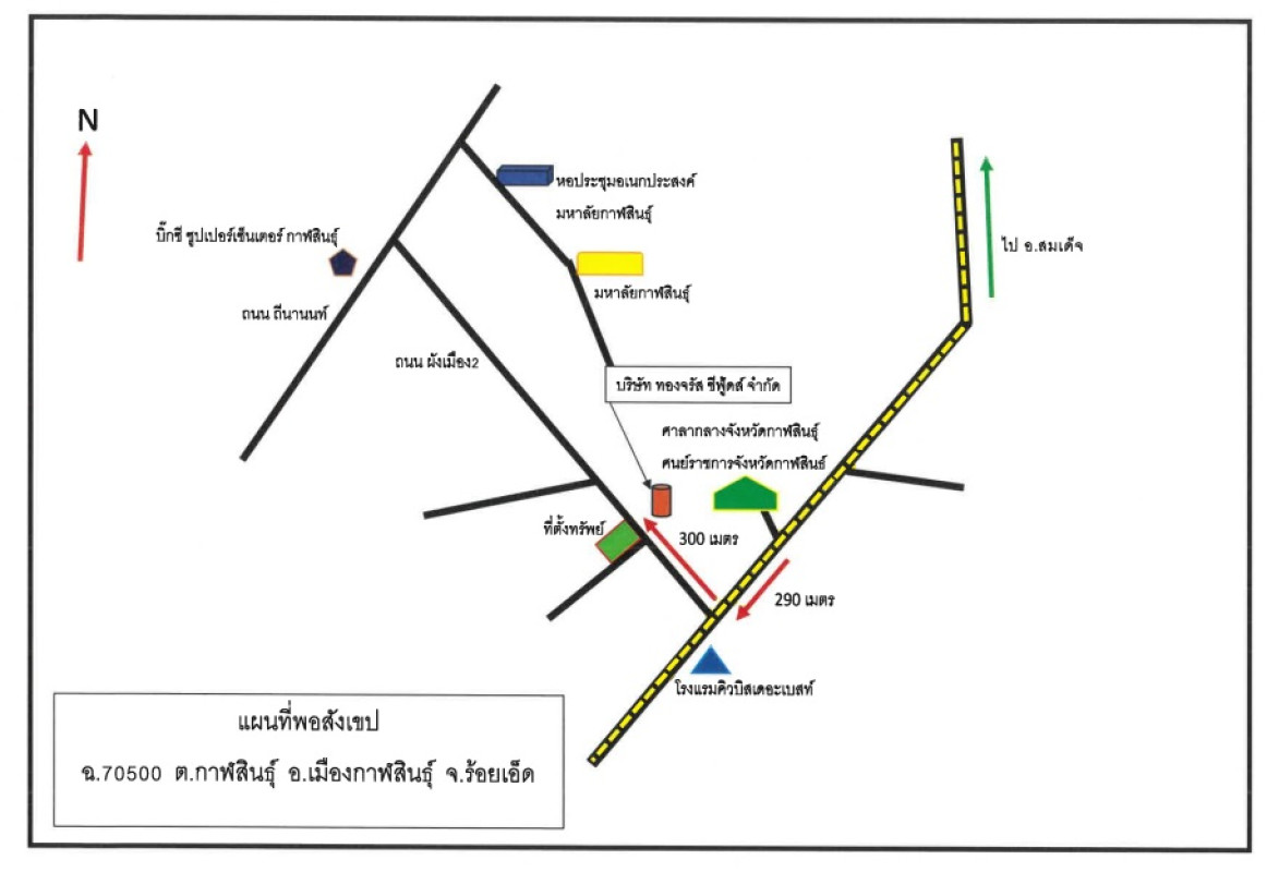 Single house Kalasin Mueang Kalasin Kalasin 1120100