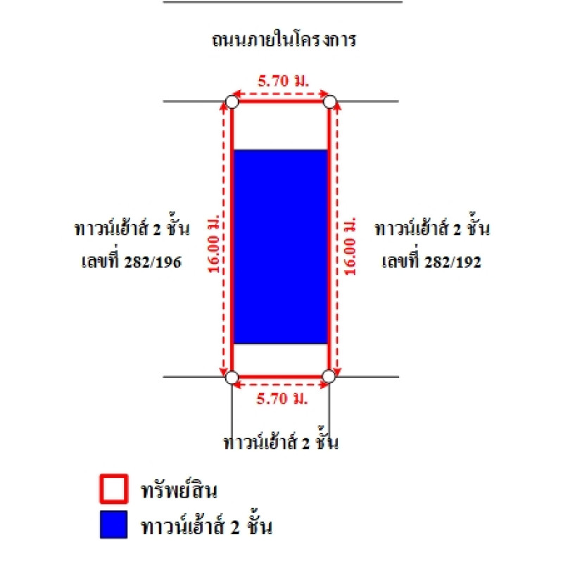 Townhouse Bangkok Khlong Sam Wa Bang Chan 2720000