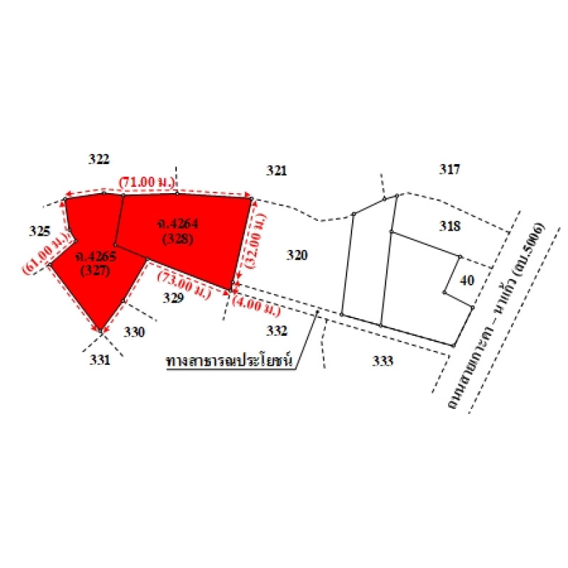 Residential land/lot Lampang Ko Kha Na Kaeo 1010000