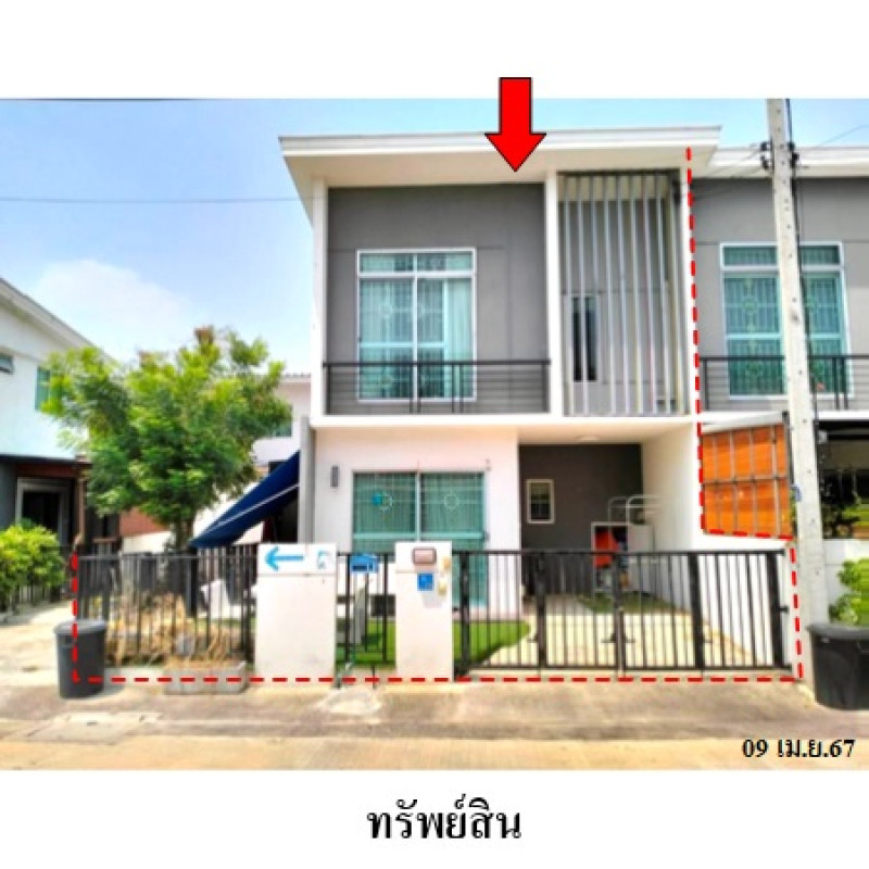 ทาวน์เฮ้าส์ พฤกษา นารา 99 โรจนะ-สามเรือน พระนครศรีอยุธยา บางปะอิน สามเรือน 2180000