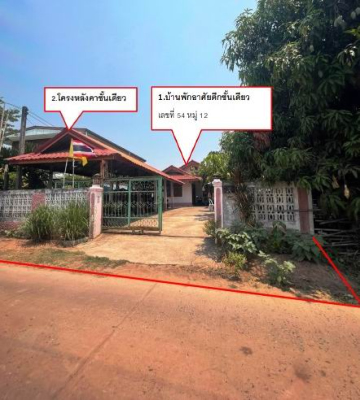 Single house Kalasin Nong Kung Si Nong Kung Si 708320