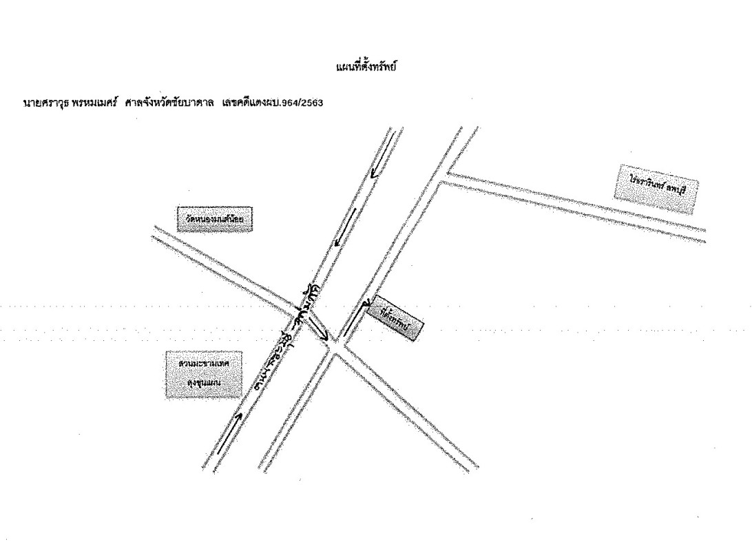 Residential land/lot Loburi Chai Badan Huai Hin 23200
