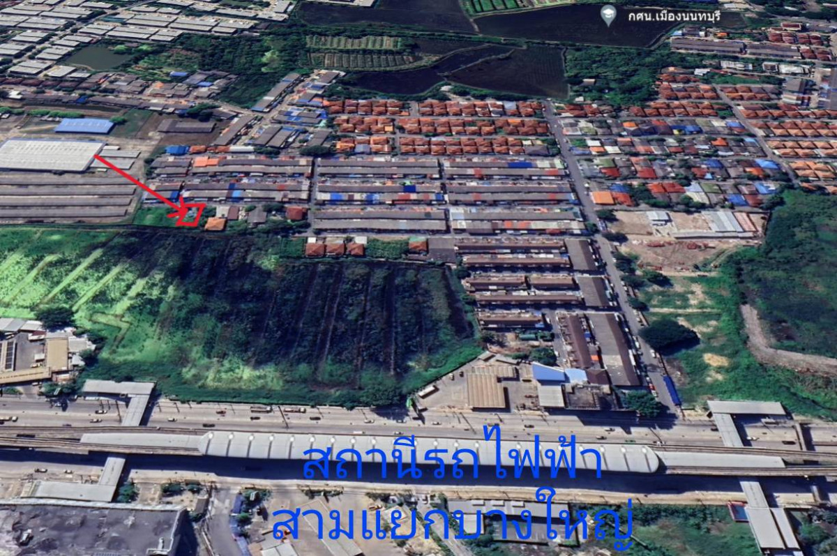 ที่ดินเปล่า นนทบุรี บางใหญ่ เสาธงหิน 6600000