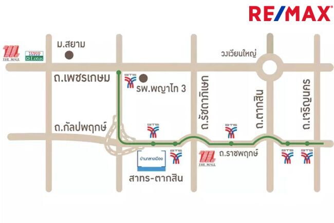 ทาวน์เฮ้าส์ บ้านกลางเมือง สาทร ตากสิน 2 กรุงเทพมหานคร จอมทอง บางค้อ 5700000