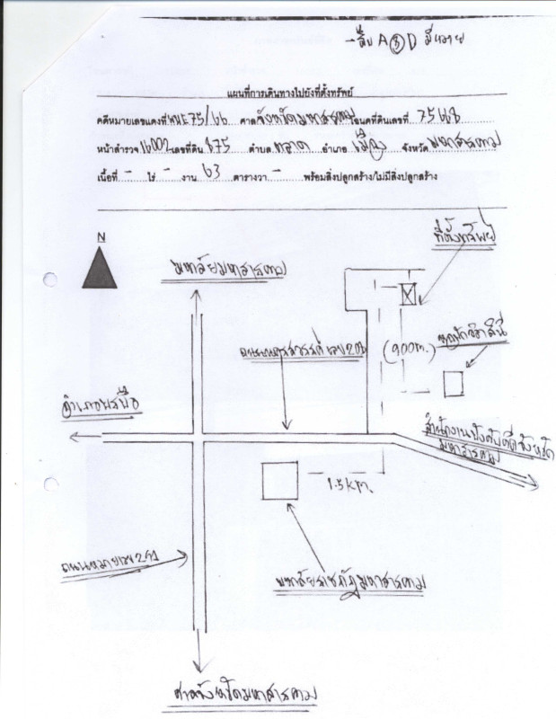 บ้านเดี่ยว มหาสารคาม เมืองมหาสารคาม ตลาด 2786400