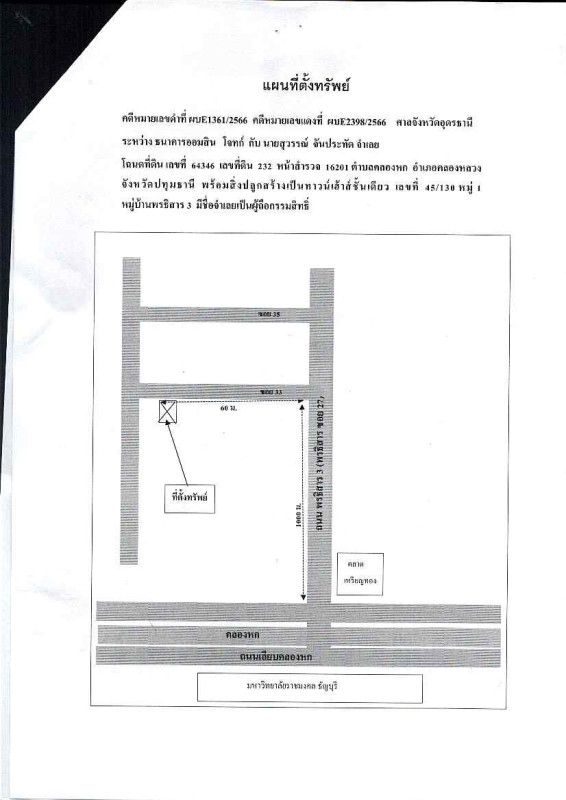 ทาวน์เฮ้าส์ ปทุมธานี คลองหลวง คลองหก 651280