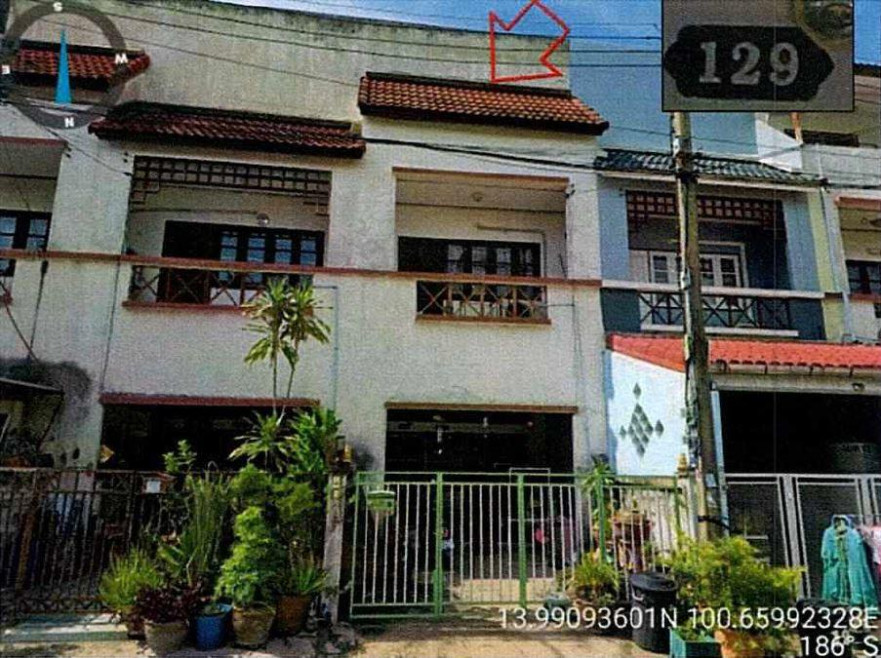 ทาวน์เฮ้าส์ ชมฟ้า-วรางกูล ปทุมธานี ธัญบุรี ประชาธิปัตย์ 1400000