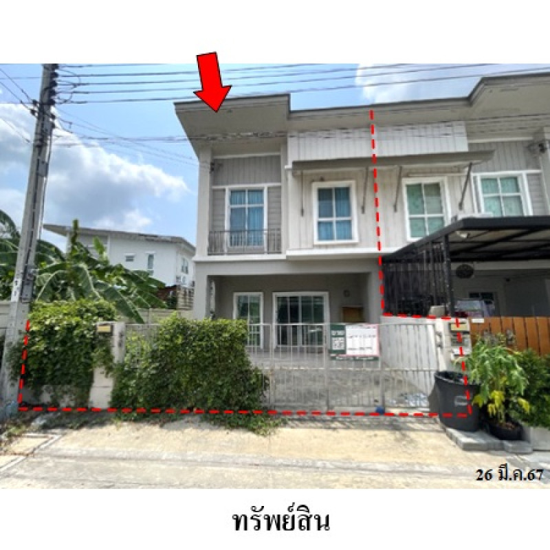 ทาวน์เฮ้าส์ พฤกษาวิลล์ 80 กรุงเทพมหานคร บางขุนเทียน แสมดำ 2920000