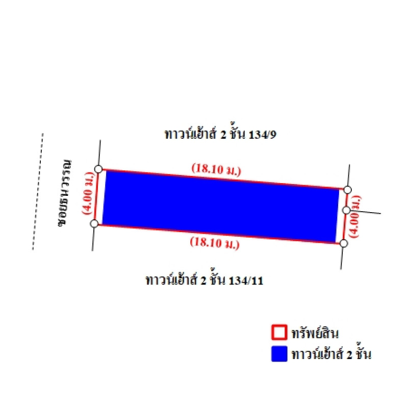 ทาวน์เฮ้าส์ สุราษฎร์ธานี เมืองสุราษฎร์ธานี วัดประดู่ 1500000