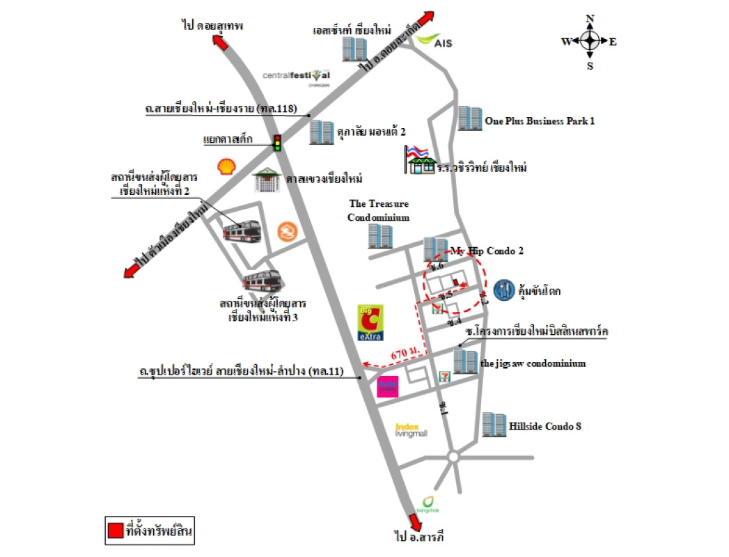 อาคารพาณิชย์ กรีนพลัสมอลล์ 3 เชียงใหม่ เมืองเชียงใหม่ หนองป่าครั่ง 17300000