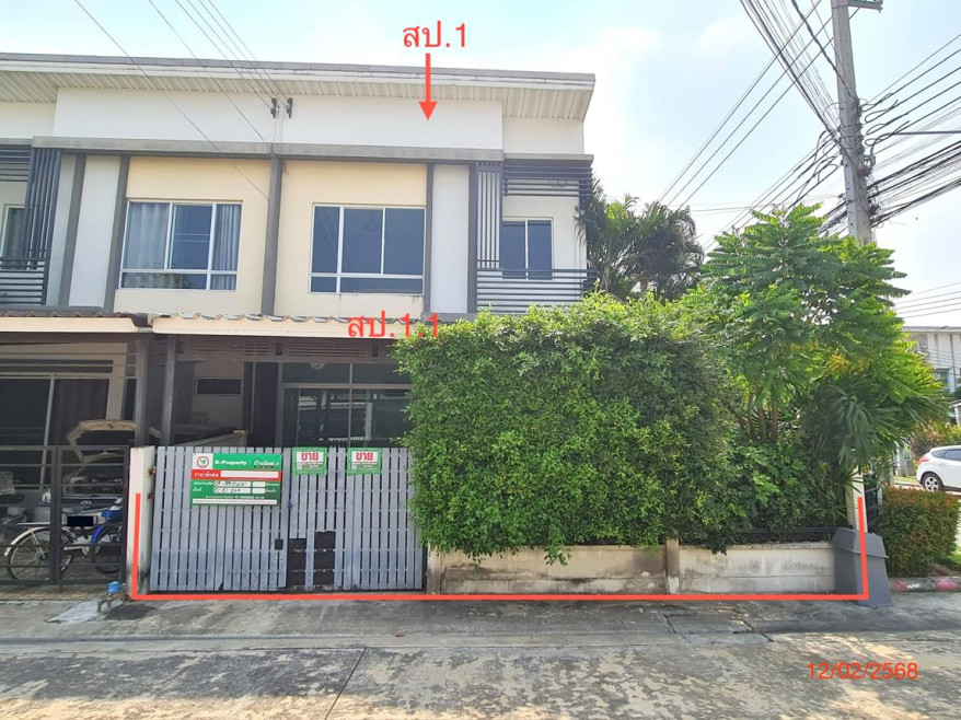 ทาวน์เฮ้าส์ พลีโน่ ปิ่นเกล้า-วงแหวน นนทบุรี บางกรวย ปลายบาง 2830000