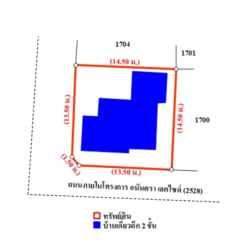 บ้านเดี่ยว อนันตรา เลคไซค์ อุบลราชธานี เมืองอุบลราชธานี ขามใหญ่ 3516600