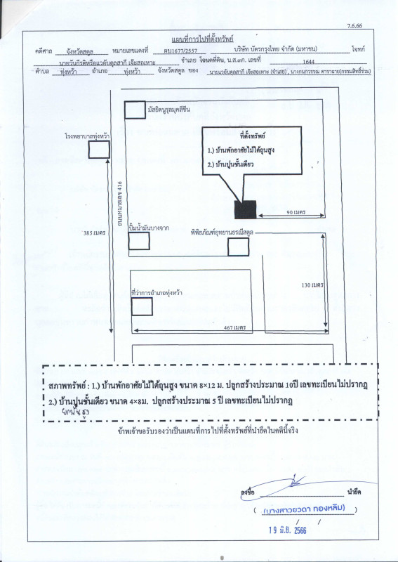 บ้านเดี่ยว สตูล ทุ่งหว้า ทุ่งหว้า 1095360