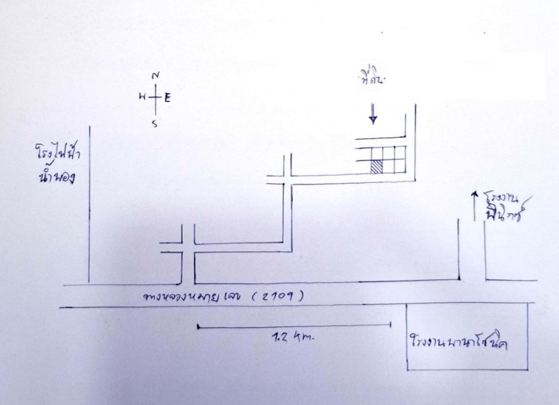Residential land/lot Khon Kaen Nam Phong Kut Nam Sai 208000
