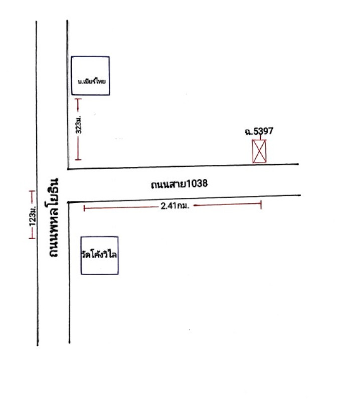 Residential land/lot Kamphaeng Phet Khlong Khlung Khlong Khlung 257400