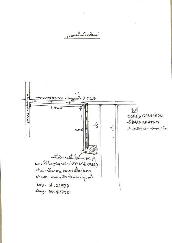 Residential land/lot Pathum Thani Nong Suea Bueng Ka Sam 60000