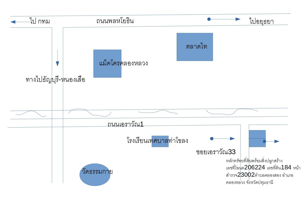 ทาวน์เฮ้าส์ ปทุมธานี คลองหลวง คลองสอง 558340