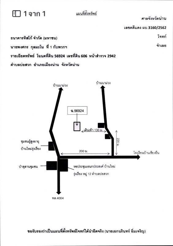 Residential land/lot Nan Mueang Nan Suak 31809