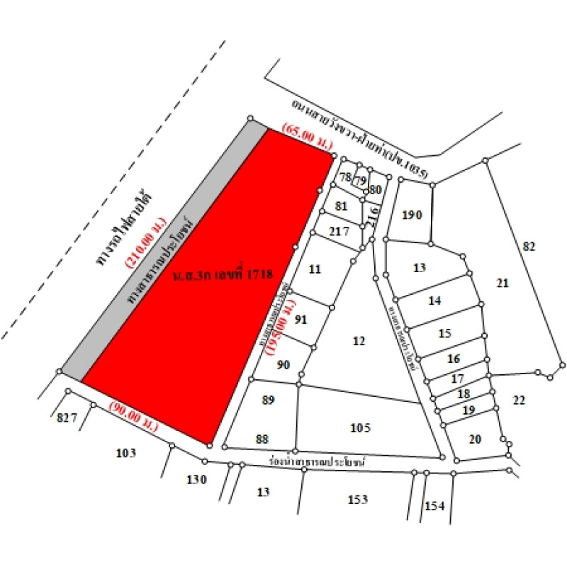 ที่ดินเปล่า ประจวบคีรีขันธ์ บางสะพาน พงศ์ประศาสน์ 5118600