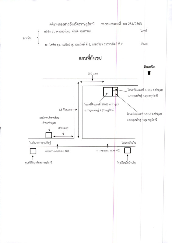บ้านเดี่ยว สุราษฎร์ธานี กาญจนดิษฐ์ ท่าอุแท 13852080