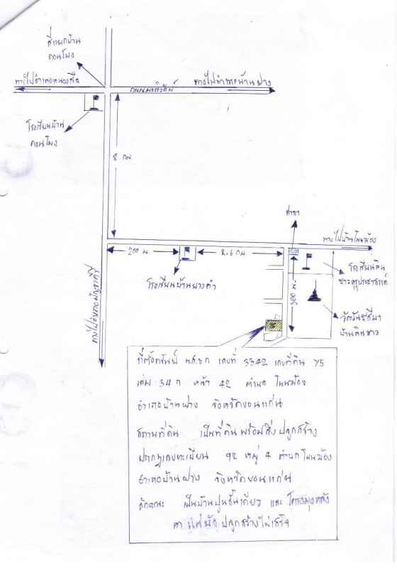 บ้านเดี่ยว ขอนแก่น บ้านฝาง โนนฆ้อง 658090