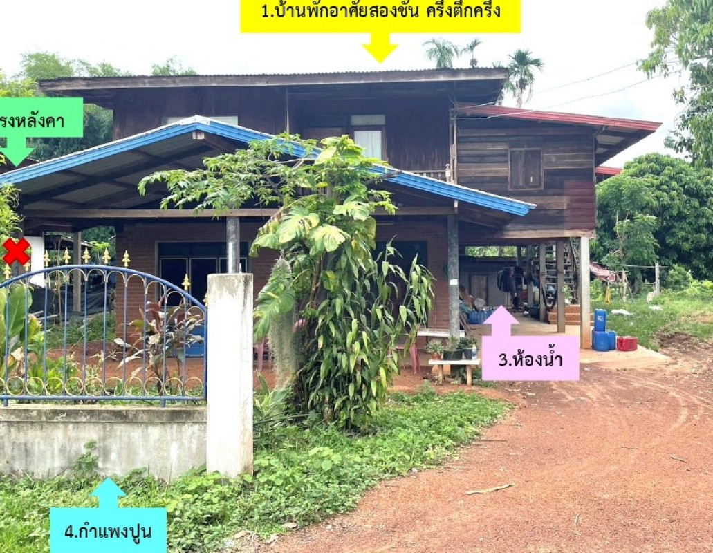 บ้านเดี่ยว สกลนคร พรรณานิคม ไร่ 992230