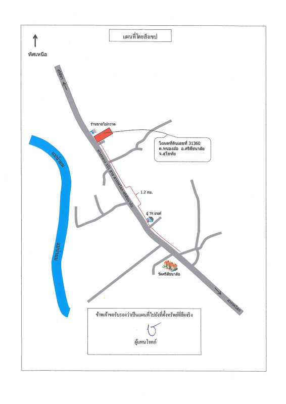 Residential land/lot Sukhothai Sri Satchanalai Nong O 786600
