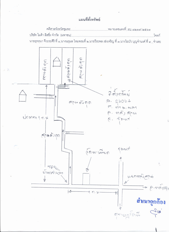 Residential land/lot Chumphon Lang Suan Tha Maphla 475200