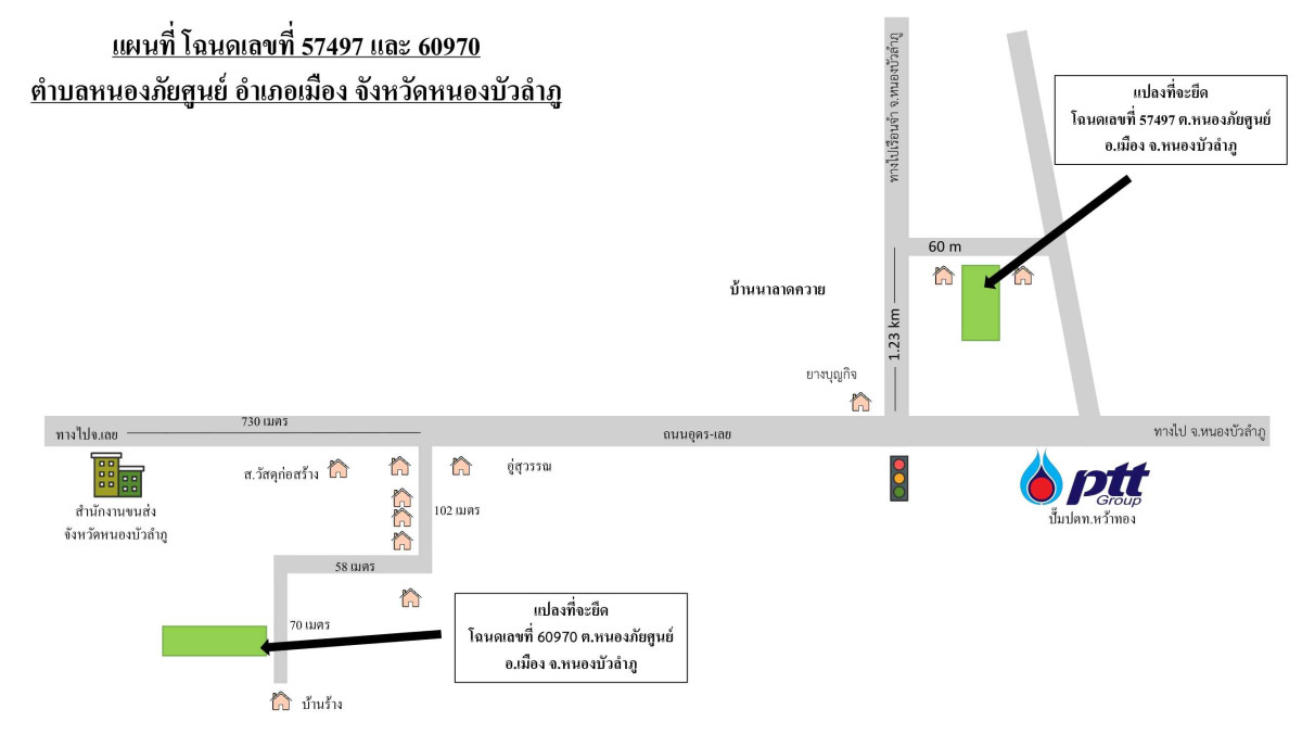 Residential land/lot Nong Bua Lam Phu Mueang Nong Bua Lam Phu Nong Phai Sun 76560