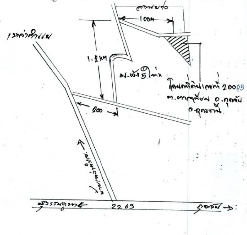 Residential land/lot Udon Thani Kut Chap Tan Lian 206220
