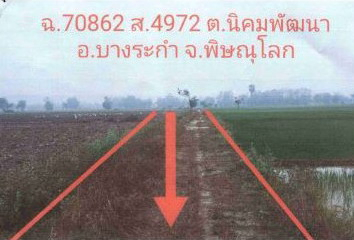 Residential land/lot Phitsanulok Bang Rakam Chum Saeng Songkhram 48480