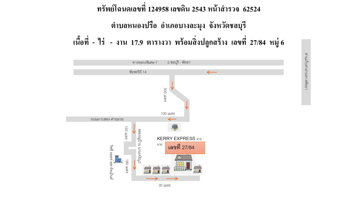 ทาวน์เฮ้าส์ ชลบุรี บางละมุง หนองปรือ 765000