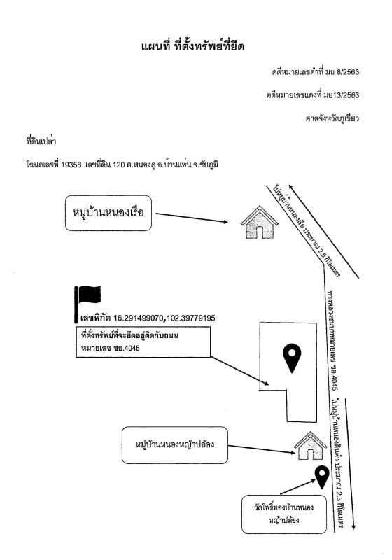 ที่ดินเปล่า ชัยภูมิ บ้านแท่น หนองคู 2310000