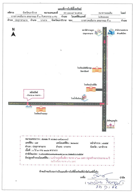 บ้านเดี่ยว นราธิวาส บาเจาะ บาเจาะ 830986