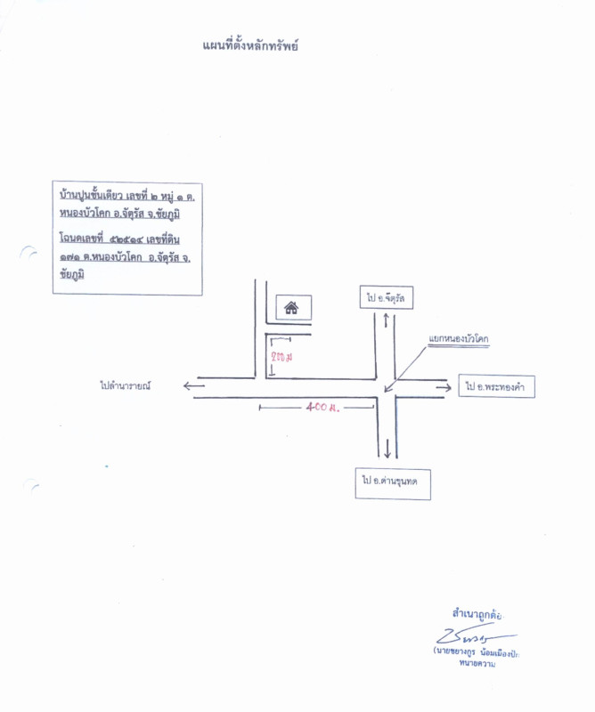 ทาวน์เฮ้าส์ ชัยภูมิ จัตุรัส หนองบัวโคก 1185600