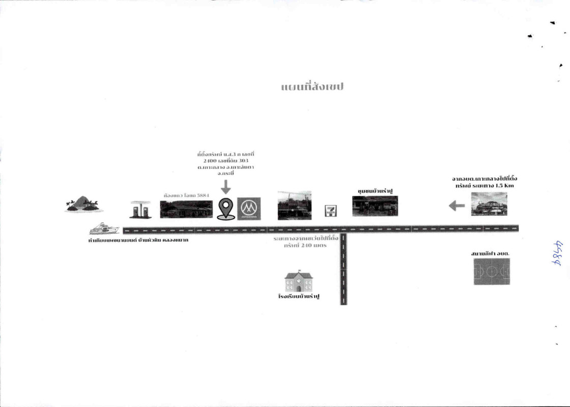 Residential land/lot Krabi Ko Lanta Ko Klang 198450