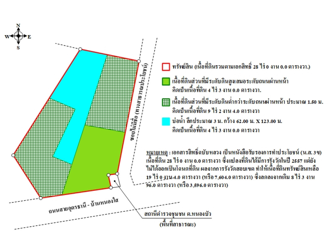 ที่ดินเปล่า อุดรธานี เมืองอุดรธานี หนองนาคำ 26834500