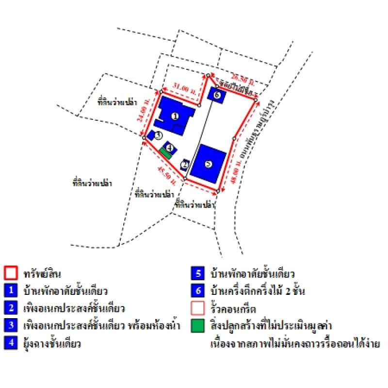 บ้านเดี่ยว กาฬสินธุ์ กุฉินารายณ์ บัวขาว 4884400