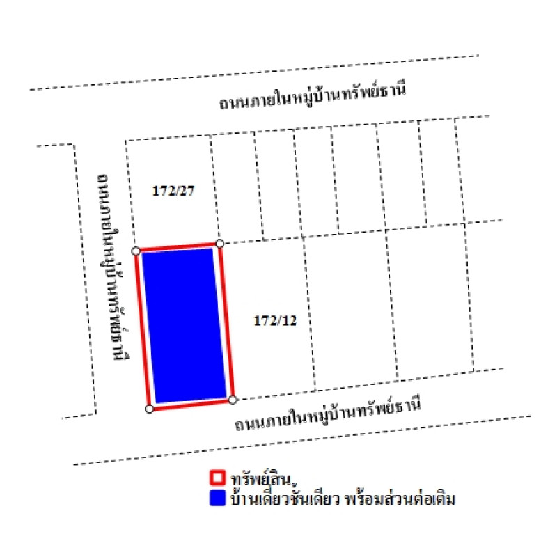 บ้านเดี่ยว ทรัพย์ธานี นครศรีธรรมราช พระพรหม ช้างซ้าย 2952700