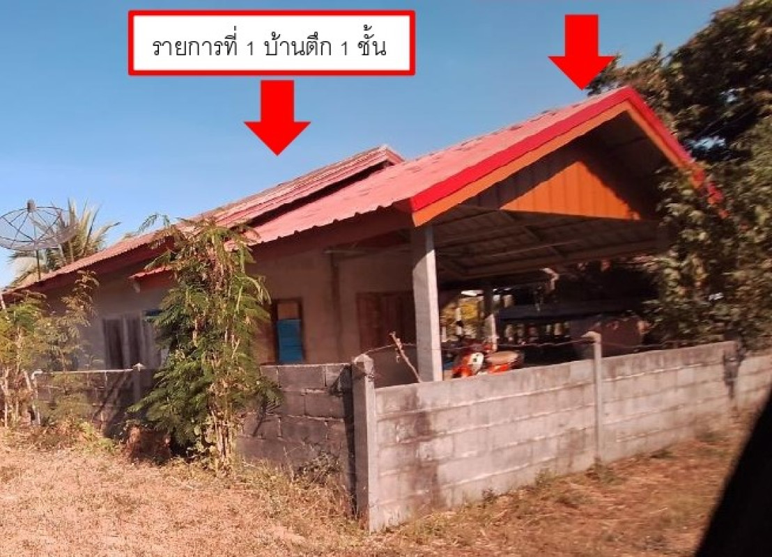 บ้านเดี่ยว สกลนคร พังโคน แร่ 695600