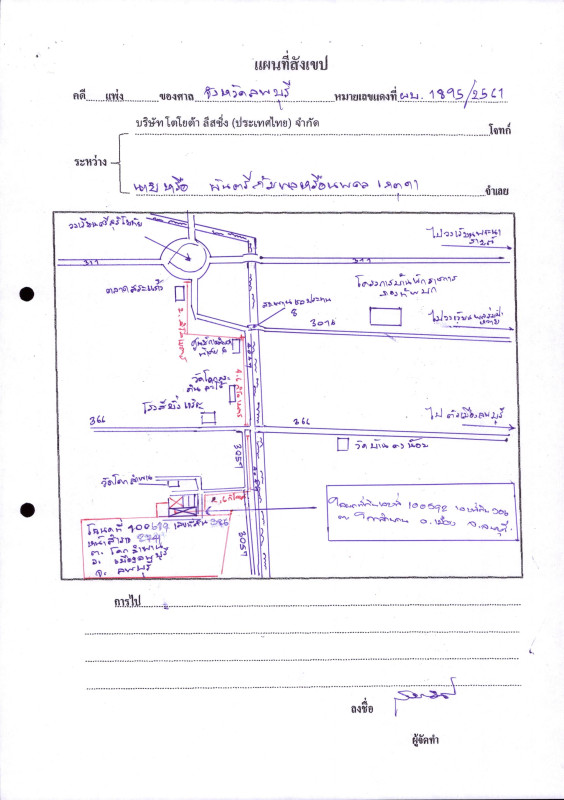Residential land/lot Loburi Mueang Lop Buri Khok Lamphan 536431