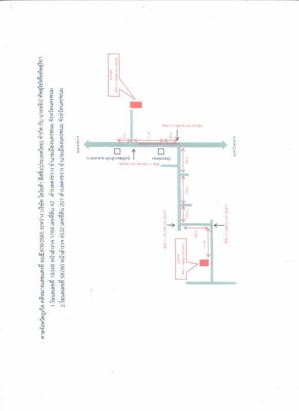 Residential land/lot Nakhon Phanom Mueang Nakhon Phanom Dong Khwang 175500