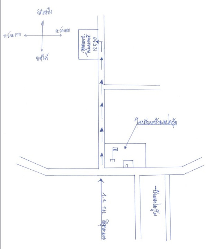 Residential land/lot Ubon Ratchathani Nam Yuen Dom Pradit 225910
