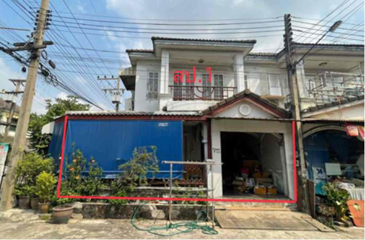 ทาวน์เฮ้าส์ ปทุมธานี ธัญบุรี ประชาธิปัตย์ 1396778