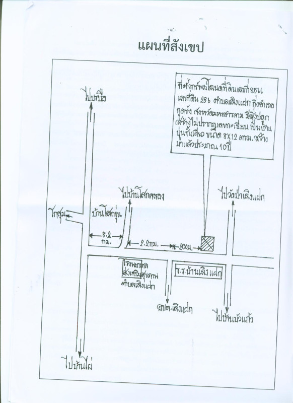 Single house Maha Sarakham Kut Rang Loeng Faek 321280