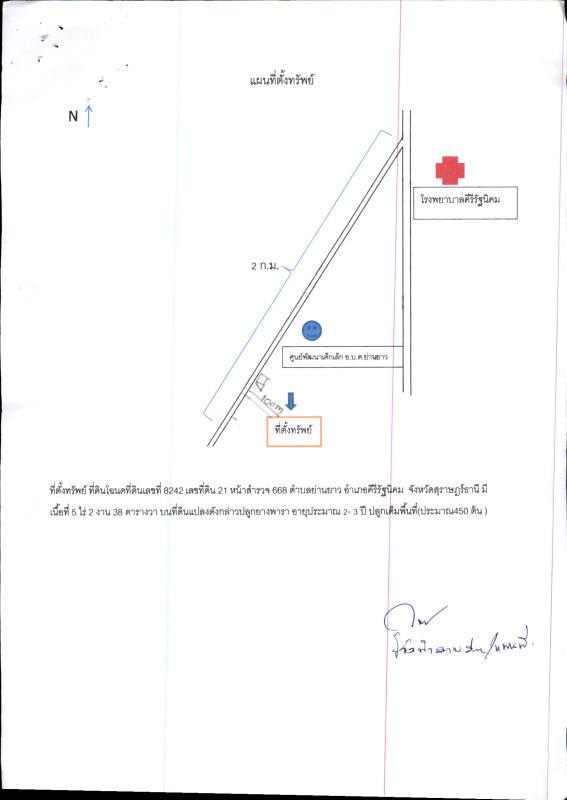 ที่ดินเปล่า สุราษฎร์ธานี คีรีรัฐนิคม ย่านยาว 1342800