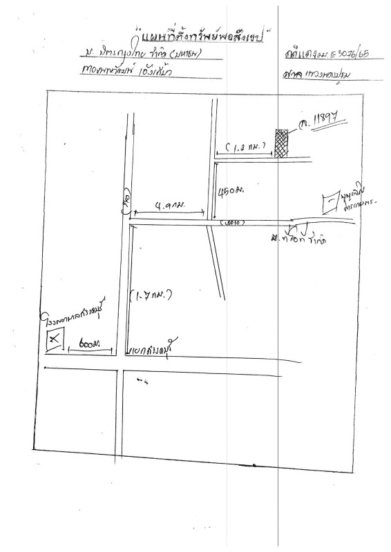 Residential land/lot Chai Nat Sankhaburi Huai Krot 252900