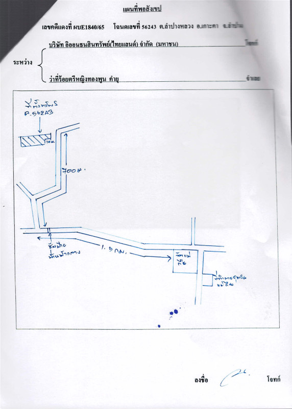 ที่ดินเปล่า ลำปาง เกาะคา นาแส่ง 955000