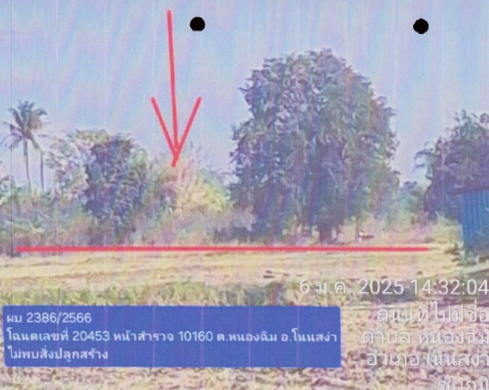 Residential land/lot Chaiyaphum Noen Sa-nga Nong Chim 169900